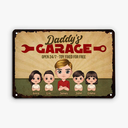 2927EUK2 grandads garage metal sign  personalised gifts for him_90c2455c b764 4066 9392 c6da1f604f46