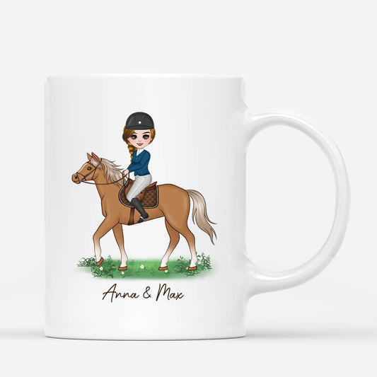 2935MUK2 life is better with a horse mug  personalised gift for horse lovers