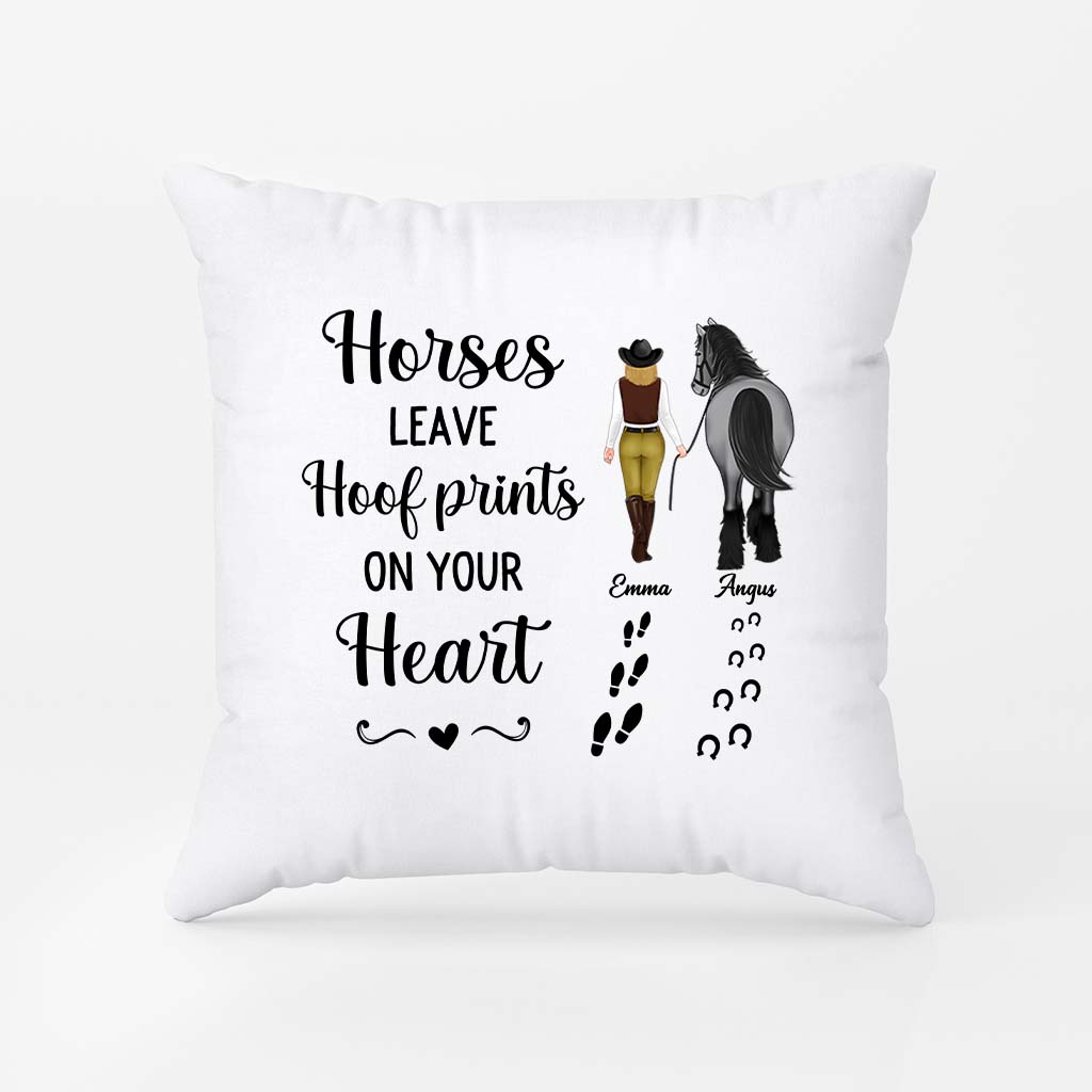 2938PUK2 horses leave hoof prints on your heart pillow  custom present for her_69eab40a 5d37 41c0 a1f1 e2d8fab55738