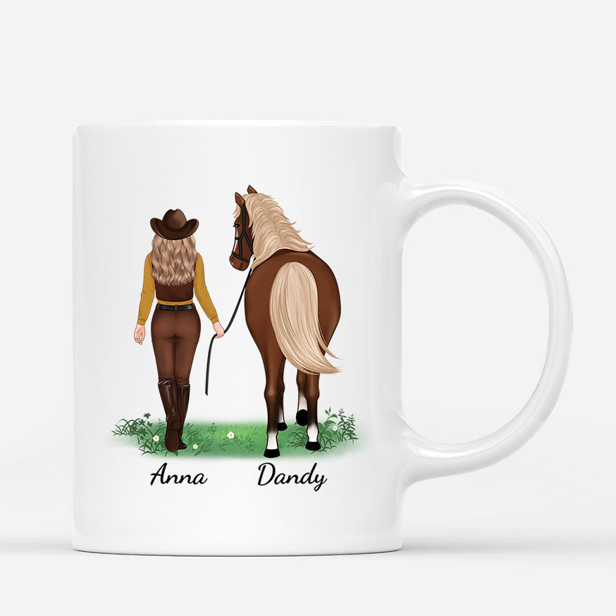 Personalised My Horse Is Calling, I Must Go Mug