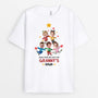 2964AUK1 grandmas gang christmas  personalised t shirt for grandma