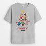 2964AUK2 grandmas gang christmas  personalised t shirt for grandma