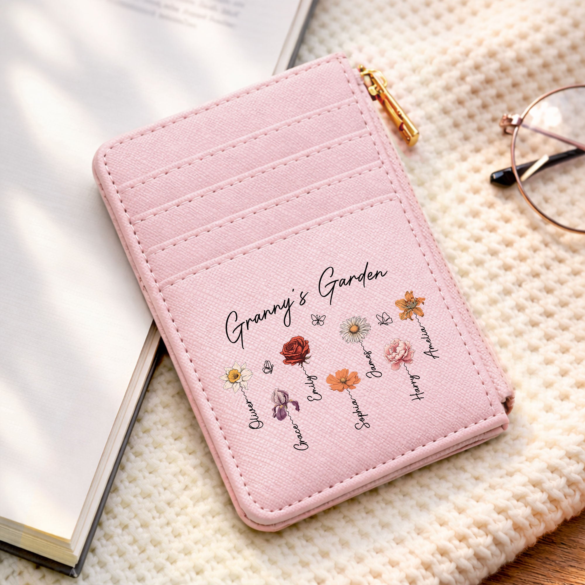 2966AUK1 personalised mummys garden card holder for mumgranny 2966aj8v5a_2
