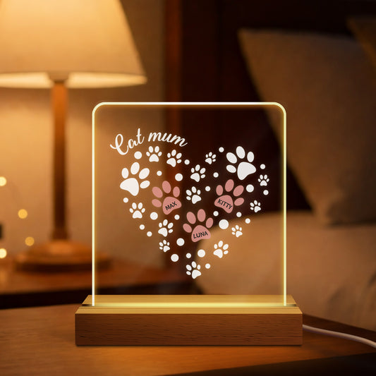 2979LUK1 personalised dogcat mum night light for pet lovers 2979lcq5d