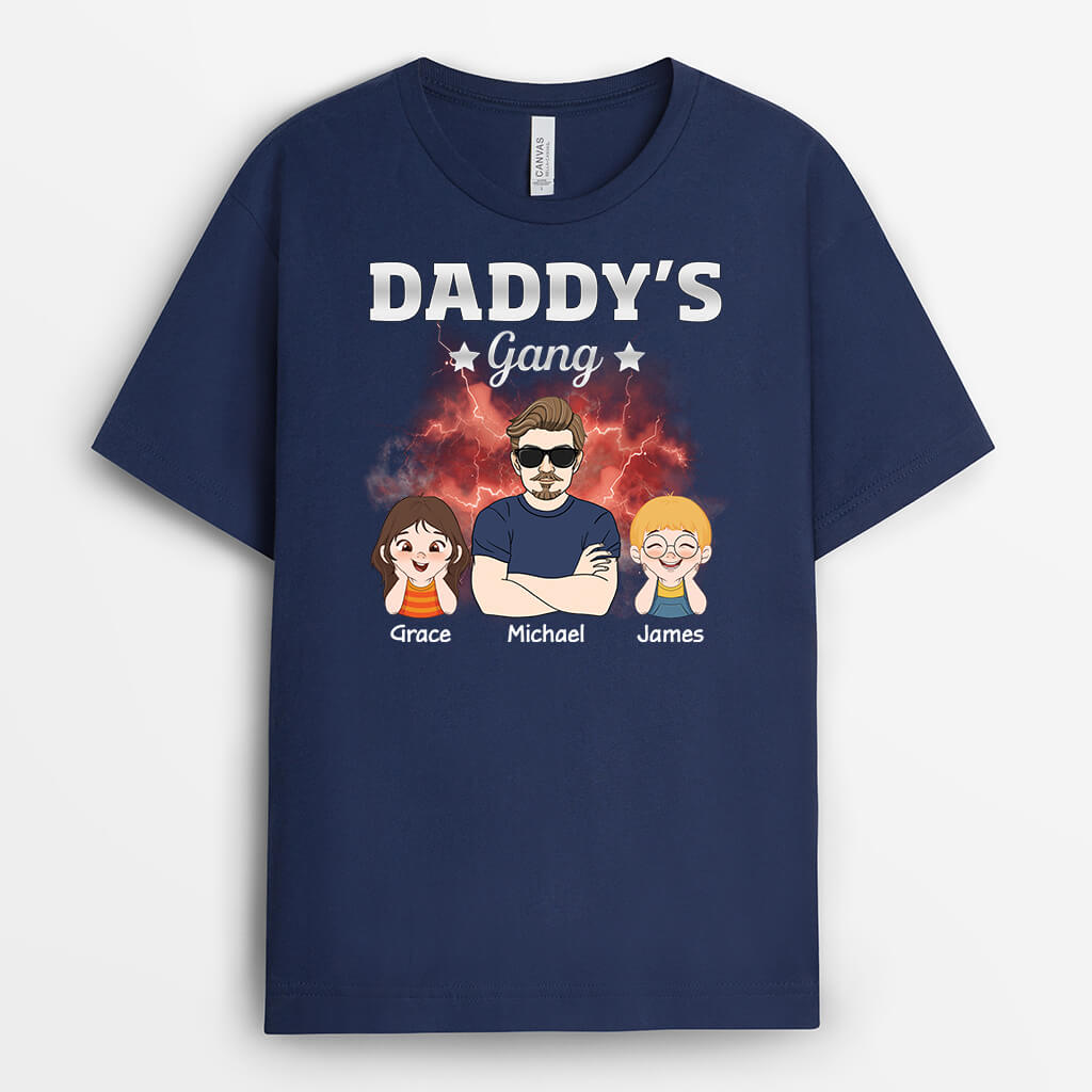 Personalised Boom Grandad's Gang T-Shirt