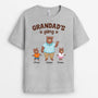 3001AUK2 bear grandmas gang t shirt  personalised presents for grandma