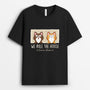 3013AUK1 we rule the house funny cat t shirt  custom present ideas
