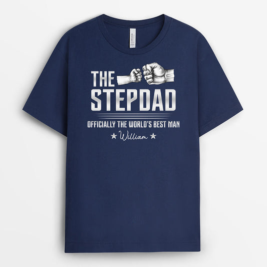 3021AUK2 the stepfather print fist hands up t shirt  personalised gifts for stepfather_c4d8c887 ee79 43c3 9a90 2bc845b7b9f4