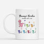 3031MUK1 personalised dinosaur grannys garden mug for grandmamum 3031m8p5a
