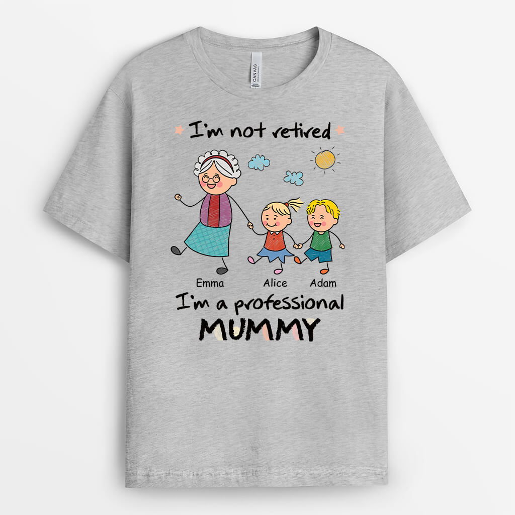 Personalised I'm Not A Professional Grandma T-Shirt