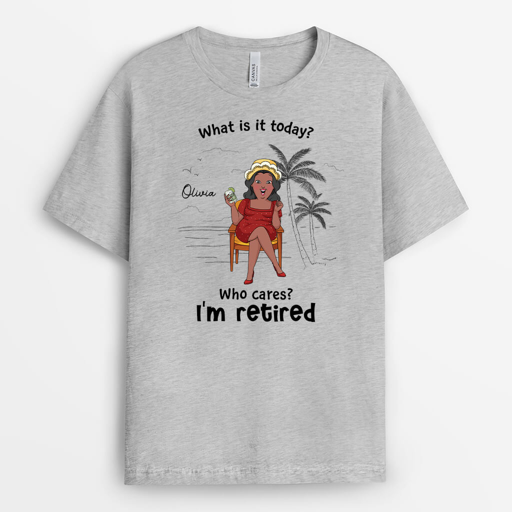 Personalised What Is It Today T-Shirt For Female