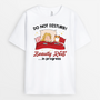 3060AUK1 do not disturb_ beauty rest in progress t shirt  personalised gifts for cat lovers