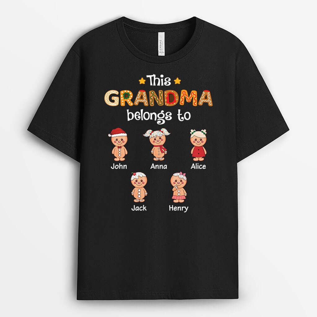 Personalised This Grandad Belongs To Ginger Beards T-Shirt