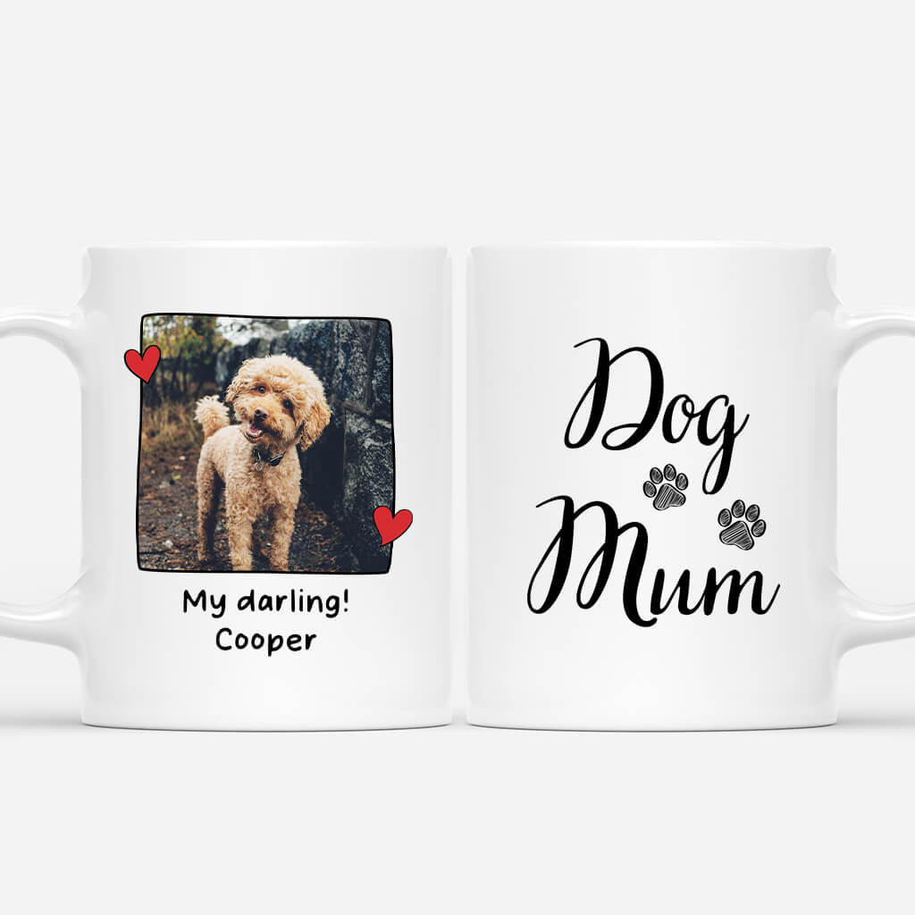 3072MUK1 dog mum mug  personalised gift ideas for dog mum