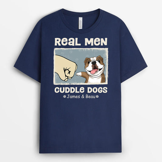 3092AUK2 real man cuddle dogs funny t shirt  personalised presents for dog owners_ac69bd9d 7eaa 43b0 8ab6 97929ea7ca10