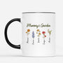 3097MUK2 grandmas garden flower mug  personalised gift ideas for grandma