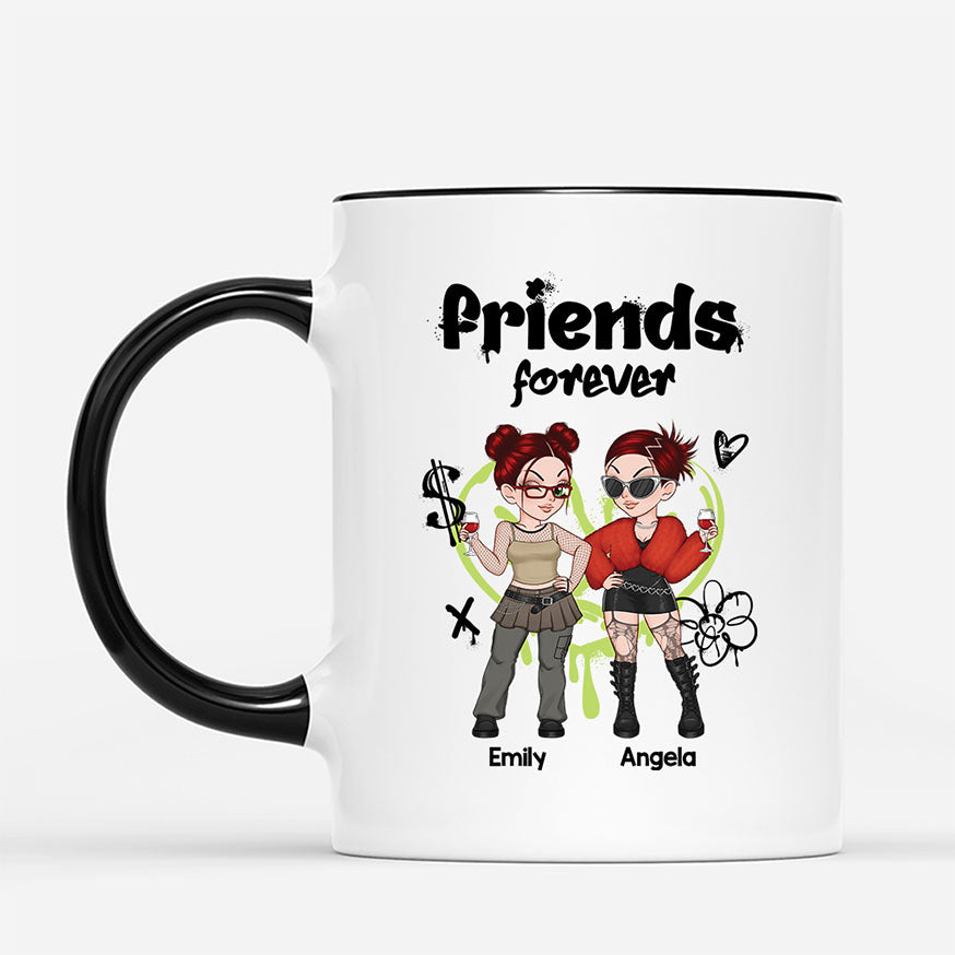 3118MUK1 besties forever mug  personalised gifts for friends_1