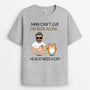3137AUK1 man cant live on beer alone  personalised gift ideas for cat dad