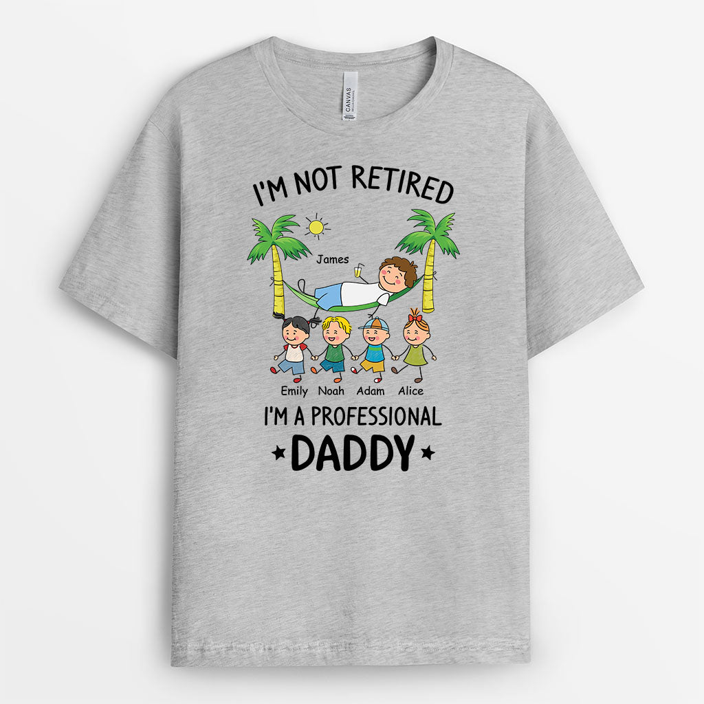 3139AUK2 im not retired im a professional grandad  customised t shirts for grandad_a16e2298 00a9 43bd 8920 03602ea59d2d