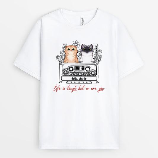 3146AUK1 sexy cat mum t shirt  personalised gifts for cat mum