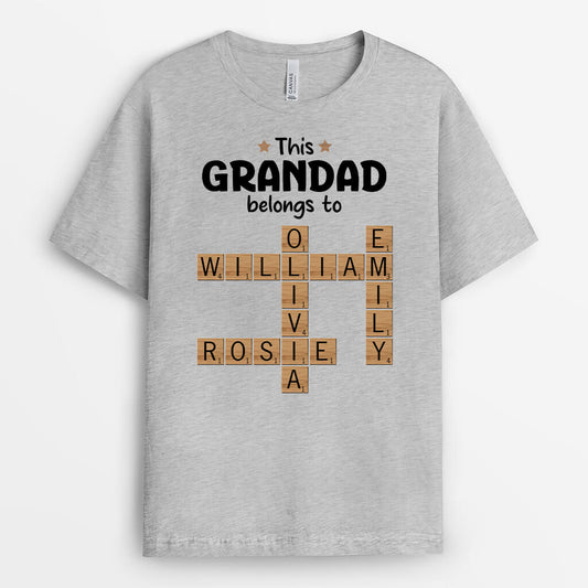 3171AUK2 puzzle this grandad belongs to  personalised t shirts for grandad_6ddced02 4d9f 47e4 a781 39d4b96e956d