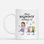 3175MUK1 personalised this mummy belongs to mug for mum dad granny grandad 3175m8p8a