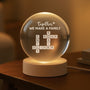 3221LUK2 personalised family crossword puzzle art crystal ball lamp for family 3221l6f5i