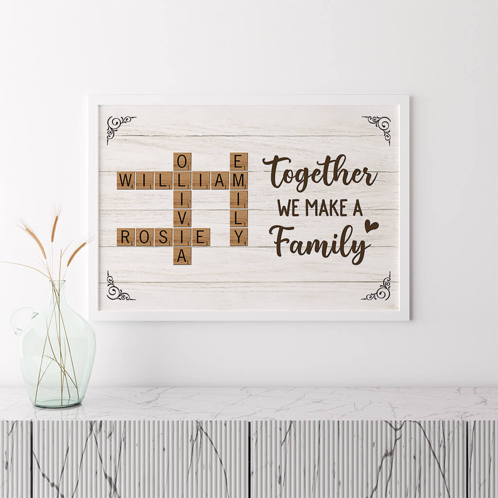 3221SUK3 together we make a family poster  personalised gifts for family_fbcf151a e073 4e0a a809 944c87017d7a