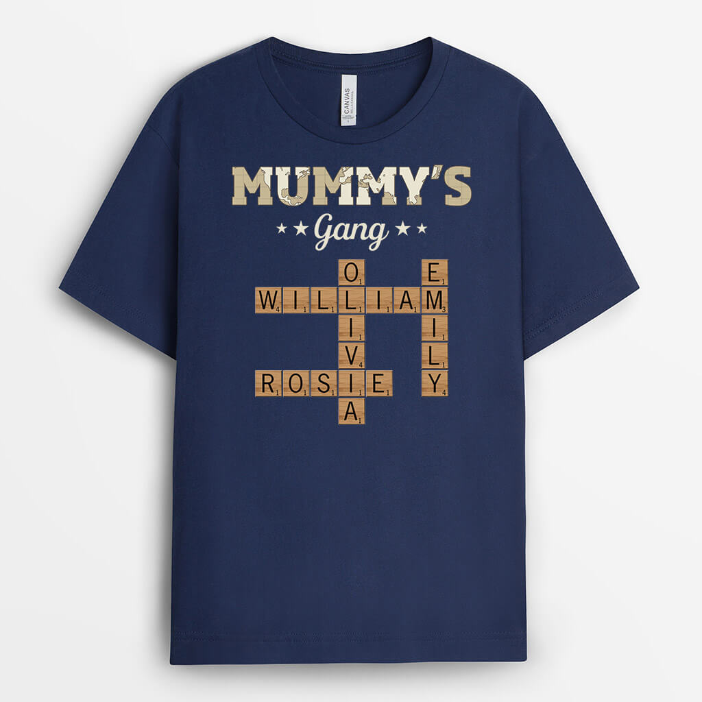 Personalised Puzzle Grandad's Gang T-Shirt