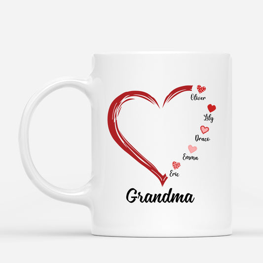 3279MUK1 grandma heart mug  personalised gift for grandma_20b9cbdc 07b0 4d0c a2b6 55acffae8586