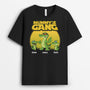 3309AUK2 cool crocodiles grandads gang t shirt  personalised gifts for grandad