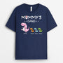 3312AUK2 grandads gang dinorsaus t shirt  personalised gifts for grandad