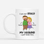 3315MUK1 personalised i am not spoiled my husband just loves me mug  personalised presents for couples_251d90c5 2286 4181 b90b 6a47e7659c18