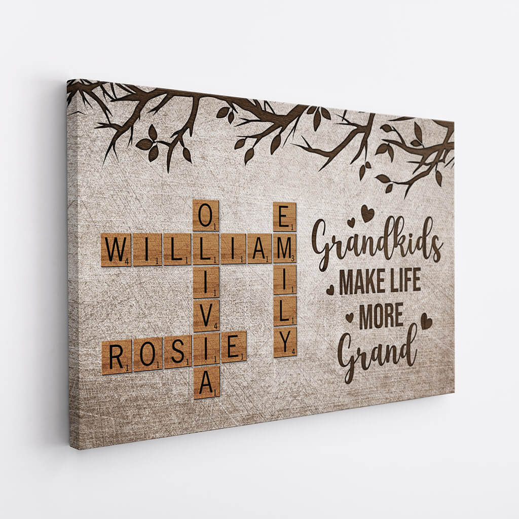 Personalised Grandkids Make Life More Grand, Personalised Gifts For Grandparents