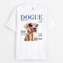 3326AUK1 personalised dogue t shirt  personalised gifts for dog owners