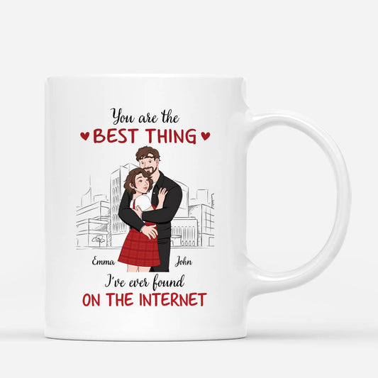 3332MUK1 personalised you are the best thing mug  personalised gifts for couples