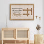 3335CUK3 personalised there is no greater gift than the love shared by a family canvas  personalised gift for family