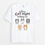 3382AUK1 this cat mum belongs to cute cats t shirt  personalised gift ideas for cat lovers