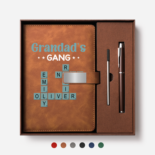 3402MUK1 personalised uv printed leather crossword notebook and pen set for grandadgranny 3402mo8f5b_27c46ae6 b4f1 4716 ba12 07325784f95a