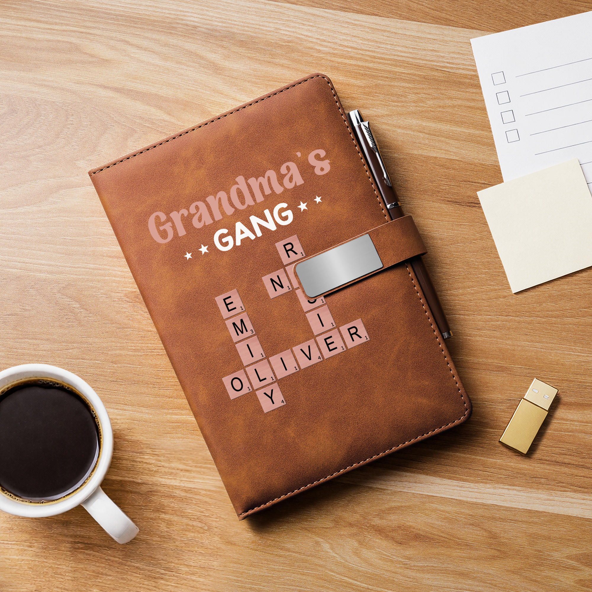 3402MUK2 personalised uv printed leather crossword notebook and pen set for grandadgranny 3402mo8f5b_0770ebba 779d 4055 b1f5 9bd12cffe15f