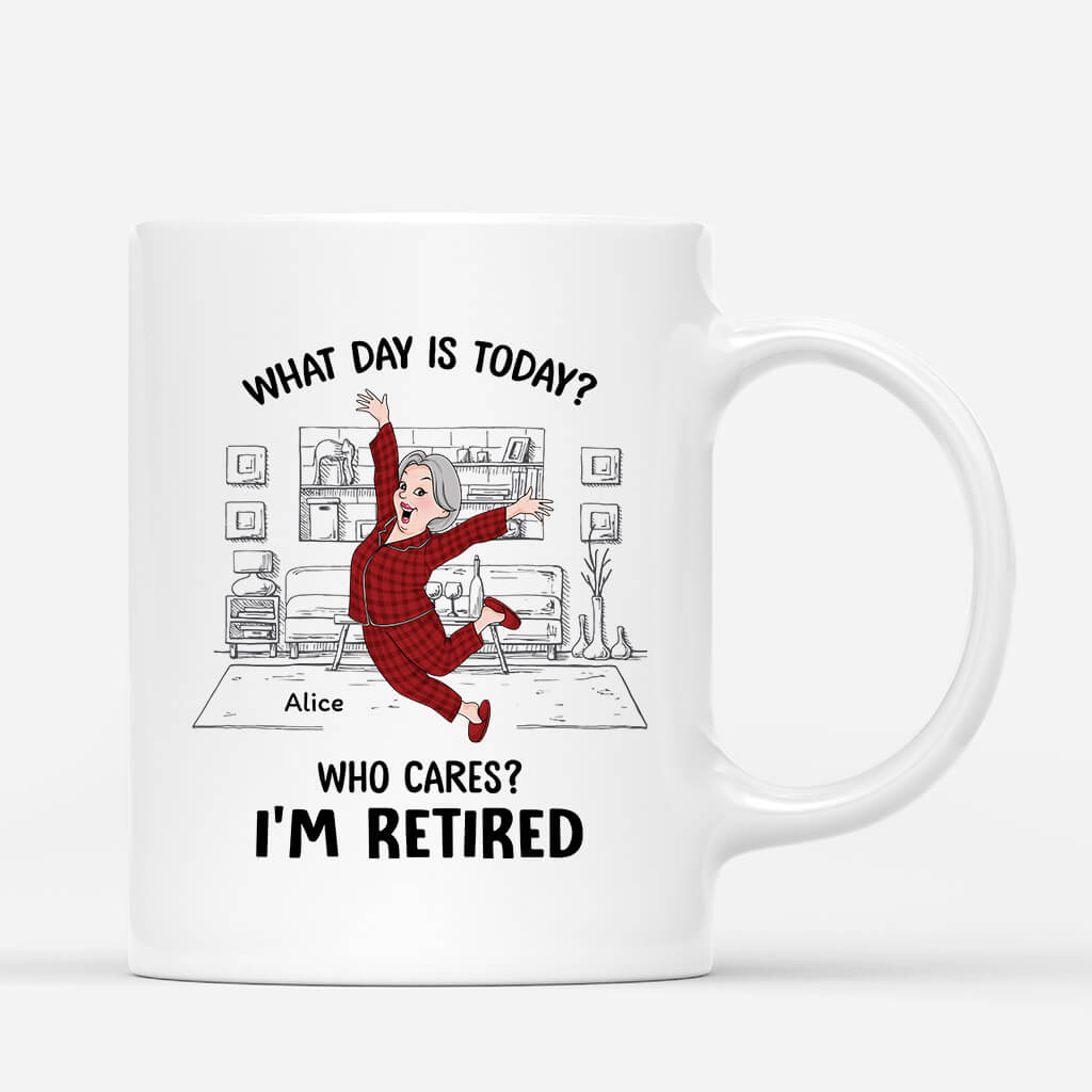 Personalised What Day Is It Today? Mug For Women