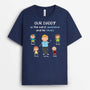 3423AUK2 our mama is the most awesome t shirt  personalised gifts for grandma