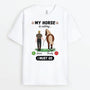 3426AUK1 my horse is calling i must go mens t shirt  personalised gifts for horse lovers