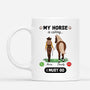 3426MUK1 my horse is calling mug  personalised gifts for female_3737e47c adb8 4e90 9133 550ca276c357