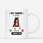 3427MUK1 my horse is calling mug  personalised gifts for pet lovers