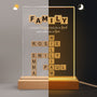 3446LUK1 personalised family a little bit of crazy crossword night light 3446lsv5i_2
