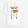 3453AUK1 grandads happy pills t shirt  personalised gifts for grandad