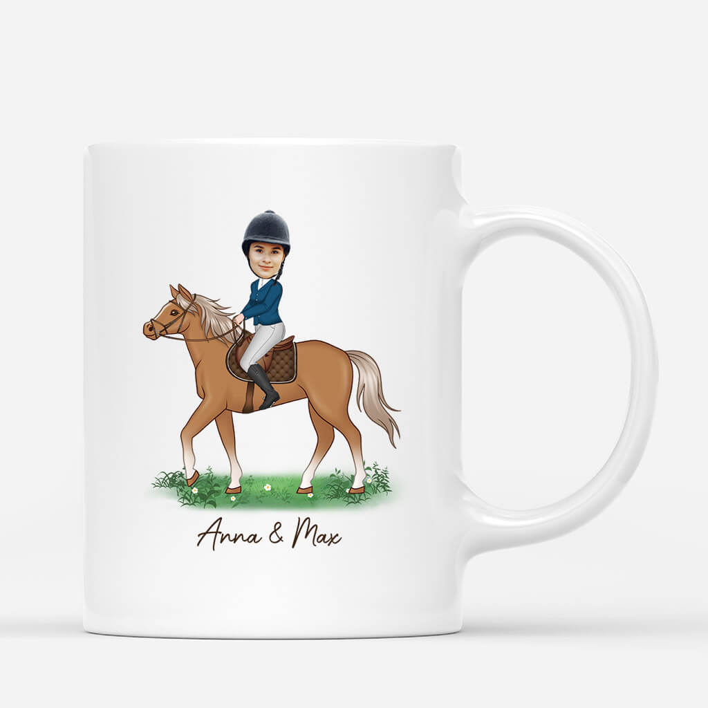 Personalised My Horse Is Calling Mug