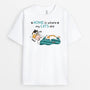 3493AUK1 home is where my cats are t shirt  personalised gifts for male