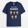 3496AUK2 most loved grandad t shirt  personalised gifts for grandad